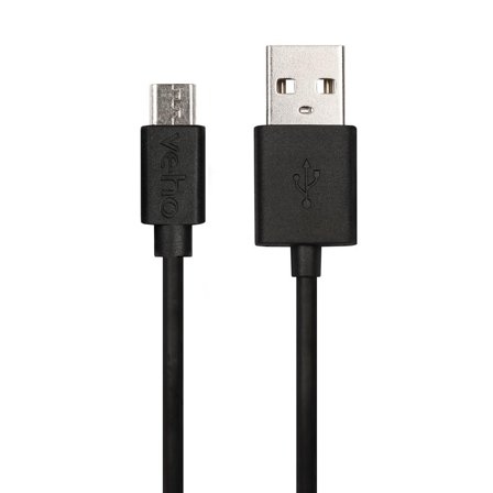 VEHO UK USB-kabel - Micro-USB Type B til USB - 20 cm