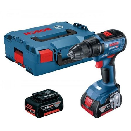 Skruvdragare - Bosch - 06019H5005 - Skruvdragare GSR 18 V-50 3 x 2,0 Ah 50/24 Nm BL.