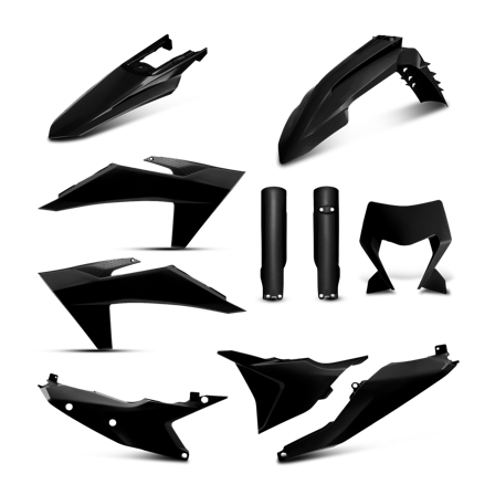 Polisport Enduro Fullt Plastkit - KTM 150 EXC 2025-2025