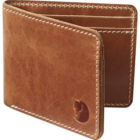 Fjällräven Övik Wallet in Leather Cognac