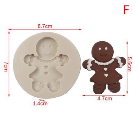 Christmas Series Form Pepparkaksman Chokladkaka D