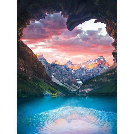 DIY 5D Diamantmaleri Mount by Number Kits, Love Heart Maleri