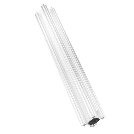 24 mm T-slot aluminium ekstruderingsprofil lineær skinne firkantet bjælke robot tilbehør 310900240192