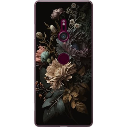 Kompatibelt Mobilskal till Sony Sony Xperia XZ3 Blommor