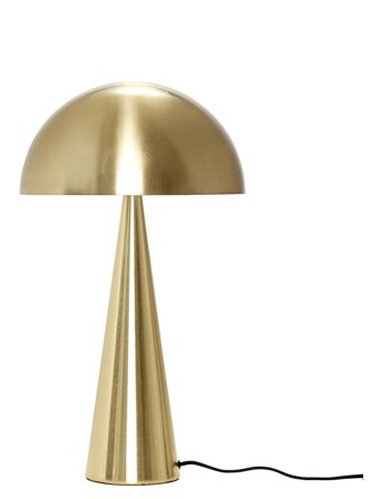 Hübsch Mush Bordlampe - Gold - H50CM