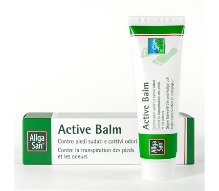 AllgaSan Active Balm Per Piedi Sudati Contro Cattivo Odore 50ml