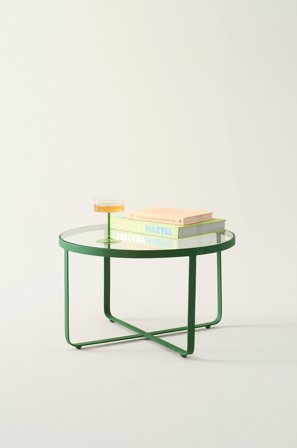 Jotex - Sofabord Diameter 60 Cm Grønn matt svart - MALBUN - Kjøp Sofabord hos Jotex