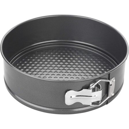 Non-stick Springform Bakform, Rund kakform med lös botten för enkel lossning, kyl- och fryssäker, Grå, 21cm 8¼ tum