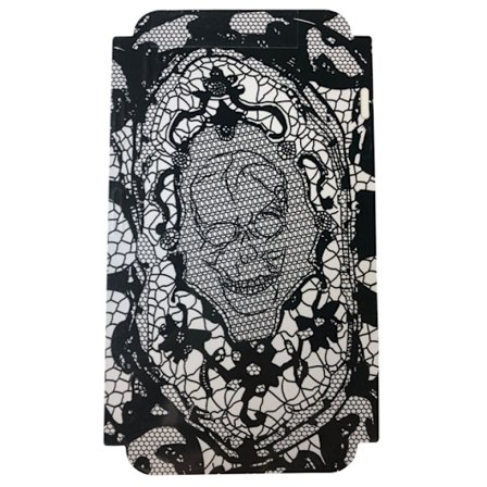 Skin för Iphone XR Dödskalle - Svart