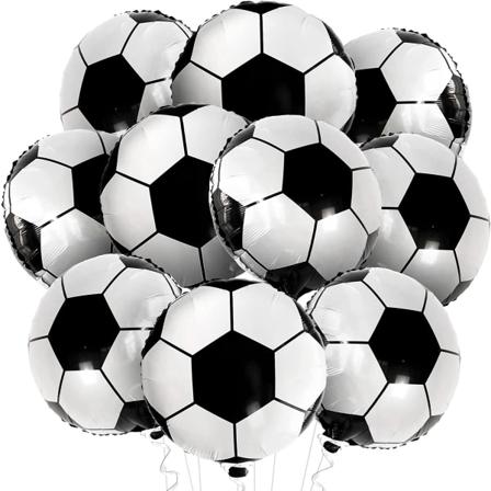10 stk Fotballballonger 18 Tommer VM-dekorasjoner
