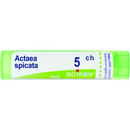 Boiron Actaea Spicata 80 Granuli 5CH Tubo 4g