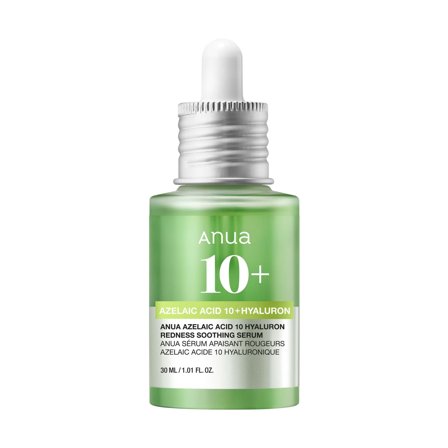 ANUA Viso AZELAIC ACID 10+ HYALURON Serum 30g - Siero lenitivo