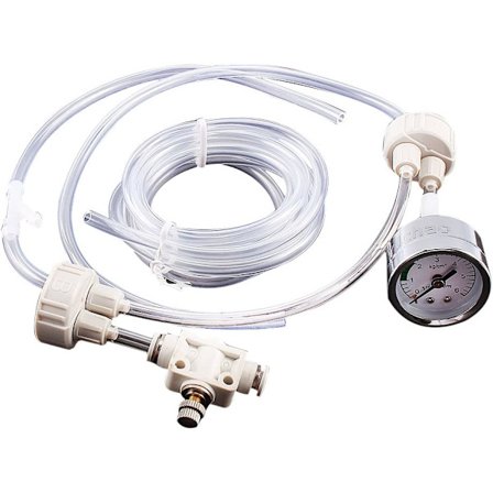CO2-generatorsystemkit, gör-det-själv CO2-generator med tryckmätare