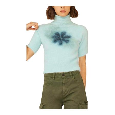 Semicouture, Knitwear Niebieski, Kobieta, Rozmiar: M