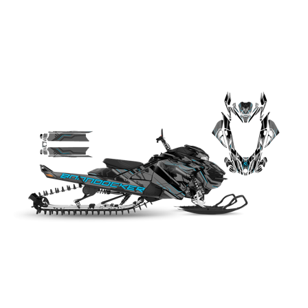 Tarrasarja SweTown Dude-Sininen-Line - Lynx Xtrim RE 3500 850 E-Tec 2018-2020