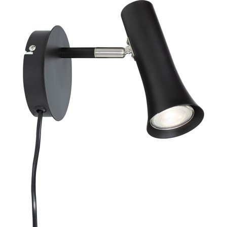 Elvita - Vegglampe Mariestad Svart