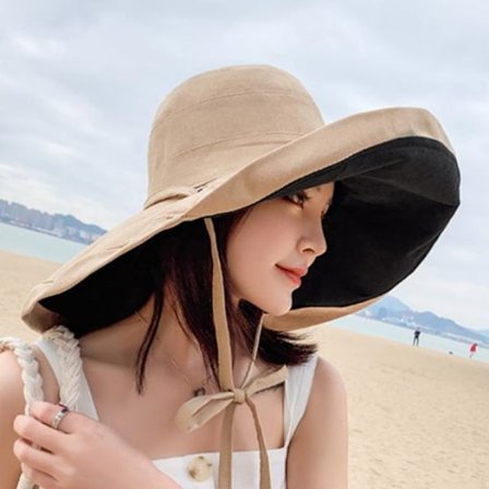 Solskyddshatt Bucket Hat KAFFE