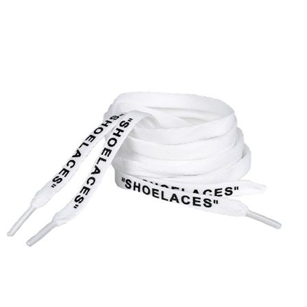 2 par vita skosnören