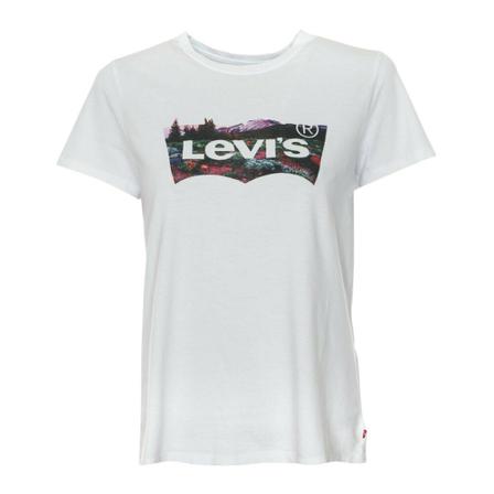 Levi's, T-Shirts Wit, Dames, Maat:M