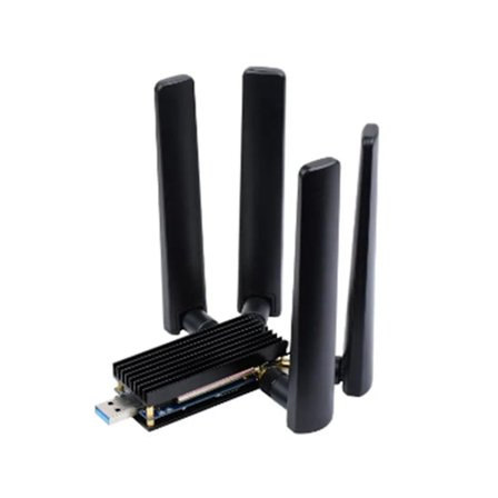 5g Dongle Modul 4 Antenner Usb3.1 Port Aluminium Legering Køleplade M.2 Key B Interface