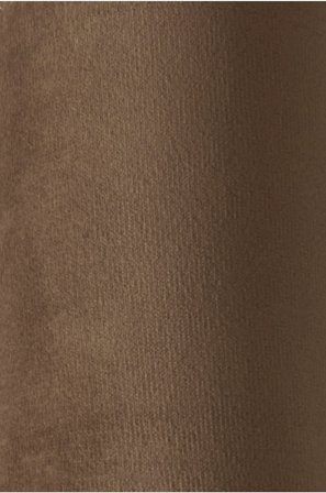 Jotex - Velvet Stoffprøve Polyester Nougatbrun PARIS - Kjøp Stoffprøver - Møbler hos Jotex