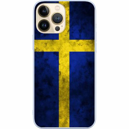 Apple Iphone 14 Pro Max Premium Skal Sverige Flagga