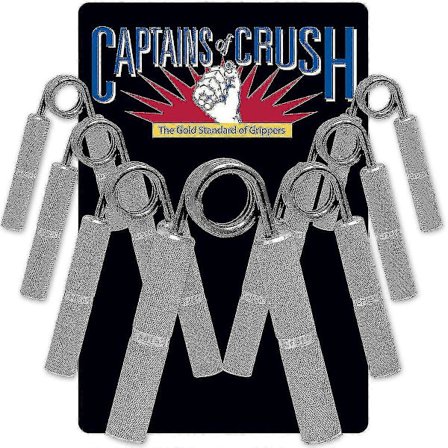 Captains Of Crush Hand Gripper - Välj 60 Till 365 Lb Styrka - Coc Grip Trainer