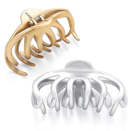 Hårklemmer Guld Hårklemme Store Hårklemmer Hårklemmer Hårtilbehør Til Kvinder