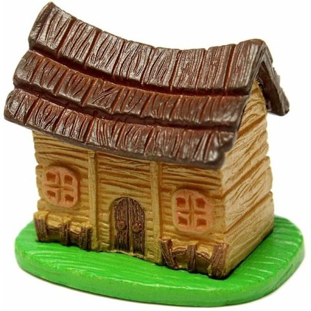 Mini DIY Dockhus Moss Fairy Krukor Landskap Krukväxter