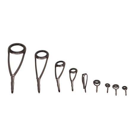 Reparasjonssett for fiskestangguide i rustfritt stål med keramisk ring