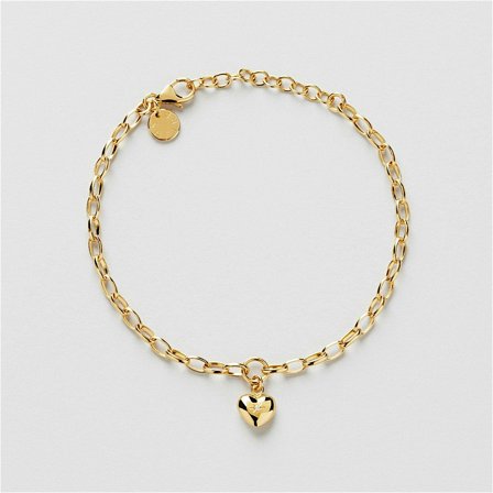 Heart As Gold Armband