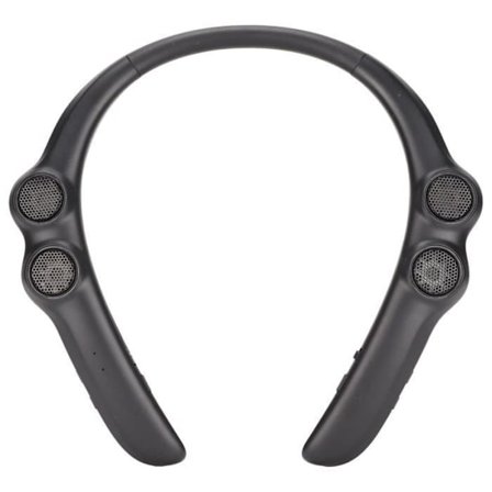 HURRISE brusreducerande hörlurar Trådlöst halsbandsheadset IPX4 Vattentätt Bluetooth 5.0 halsband stereoheadset med mikrofon
