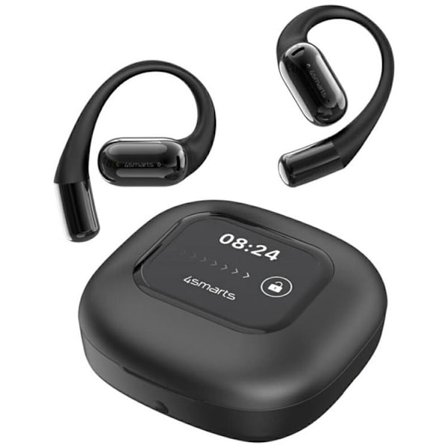 4smarts OWS In-Ear Hörlurar Bluetooth med AI Display SkyBuds - Svart