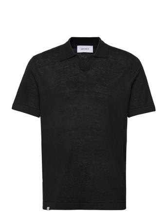 Emmanuel Polo Knit Black Les Deux