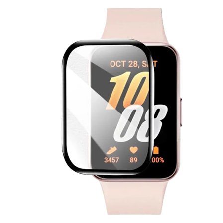 Skärmskydd för Samsung Galaxy Fit 3 Smart Watch Skyddande Mjukt Glas för Samsung Galaxy Fit 3 Skyddsfilm Tillbehör