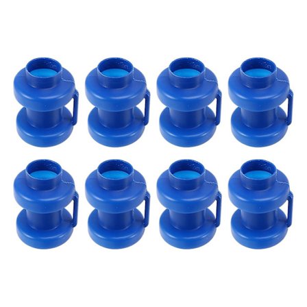 8 stk Trampolinkapsling stanghette Plast Trampolin stanghetter erstatning Mini trampoline benhette