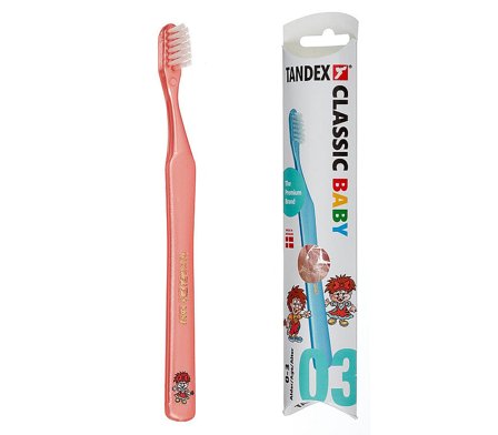 Tandex Tandex Babytandbørste 3 år, blød, Medicin & Pleje, Tandbørster, Børnetandbørster