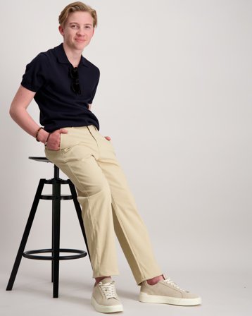 RYVLS Liam Chinos Beige Byxor Kille - Kids Brand Store