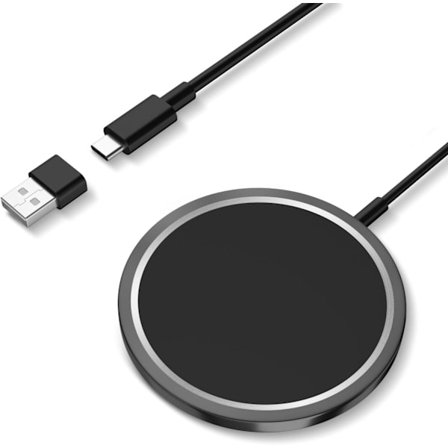 /Ryi/Apple MagSafe -laturi, iPhone Nopea magneettinen laturi 15 W, induktiolaturi yhteensopiva iPhone 14/14 Plus/14 Pro/14 Pro Max/15/16/13/12/11 