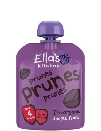 Ella's Kitchen Babymos svesker (4 mdr) Ø 70 g, Helse & Madvarer, Babymad, Babymos