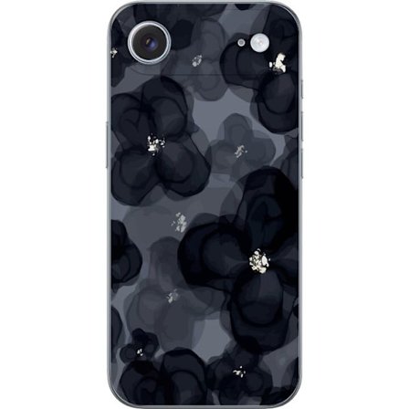 Yhteensopiva Puhelinkuori Apple Apple iPhone 17 Air Abstrakti tummanvärisellä kukkakuviolla, jossa on elegantti ja dramaattinen tunnelma