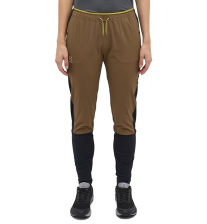Haglöfs L.I.M Tempo Trail Pants Women Teak Brown/True Black - Damen - 40