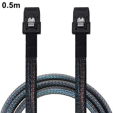 Cabled EConn Internt Mini SAS 36-ben til SFF-8087 Kabel i Sort Mini SAS 36-ben til SFF-8087