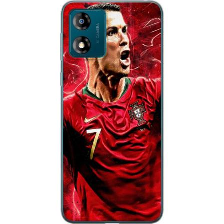 Motorola Moto E13 Gjennomsiktig deksel Ronaldo