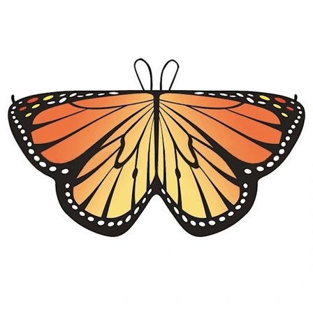 Sommerfuglevinger Sommerfuglevinger Kappe 6 6 6