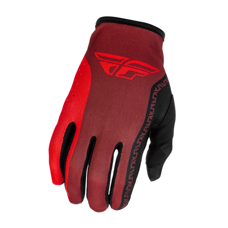 Crosshandschuhe FLY Racing Lite V26 Schwarz/Rot M