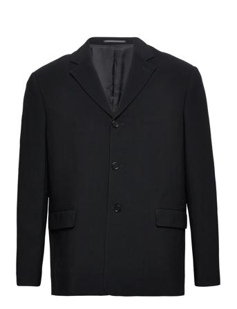 M. Jonah Triacetate Blazer Black Filippa K