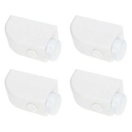 4 stk. skydestop til skydedøre - Sikkerhedslås til skydedøre og vinduer