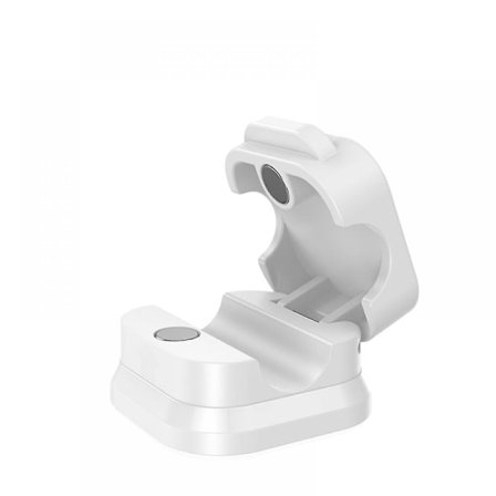 6 Pakning Magnetiske Kabelklemmer [Kabel Glatt Justerbar] Ledningsholder, Kabelhåndtering Under Skrivebord, Selvklebende Ledningsholder Keeper 