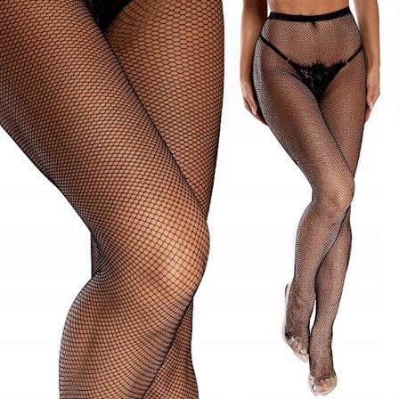 Fisknätsstrumpbyxor 713 20den Svart, Universalstorlek